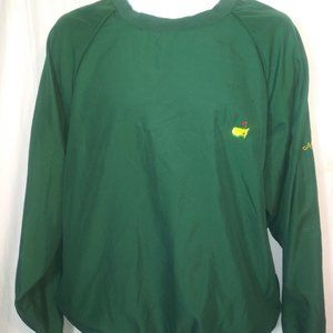 Augusta National Golf Shop Masters Original Green Polyester Windshirt